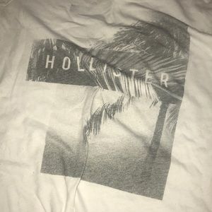 white long sleeve graphic shirt